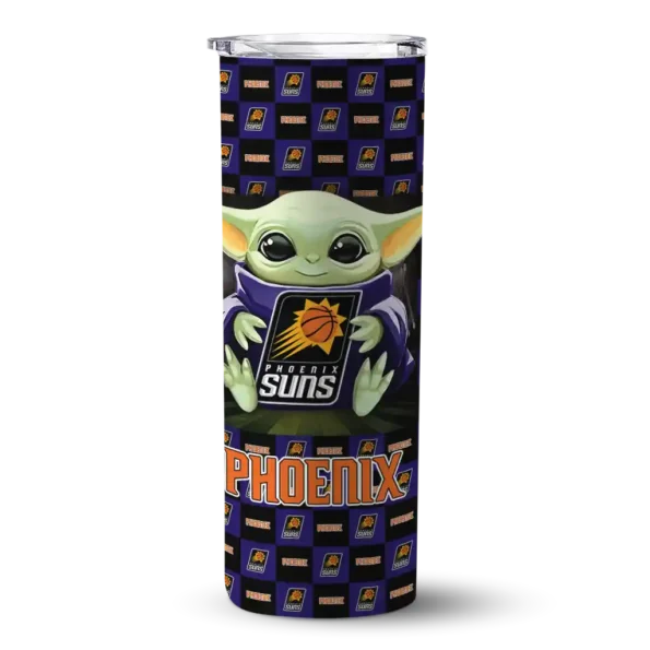 custom phoenix suns yoda cozy purple black skinny tumbler best selling 1.webp