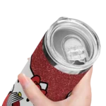 custom portland trail blazers hello kitty red black skinny tumbler best selling 1.webp