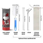 custom portland trail blazers snoopy attitude red skinny tumbler best selling 1.webp