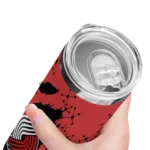 custom portland trail blazers star pop red black skinny tumbler best selling 1.webp