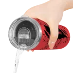 custom portland trail blazers star pop red black skinny tumbler best selling 1.webp