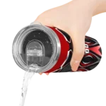custom portland trail blazers superman emblem red black skinny tumbler best selling 1.webp
