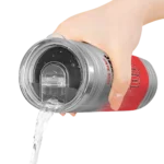 custom portland trail blazers swirl texture red skinny tumbler best selling 1.webp