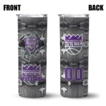 custom sacramento kings chevron v purple gray skinny tumbler best selling 1.webp