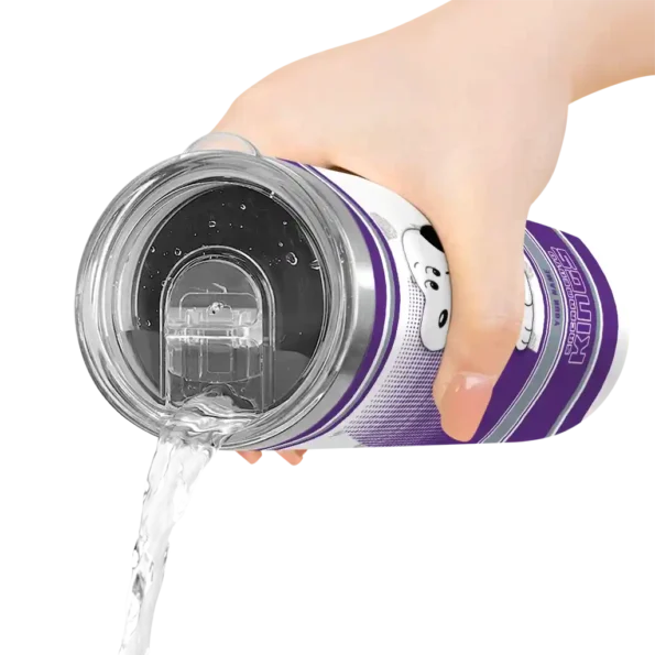 custom sacramento kings snoopy dog purple white skinny tumbler latest model.webp