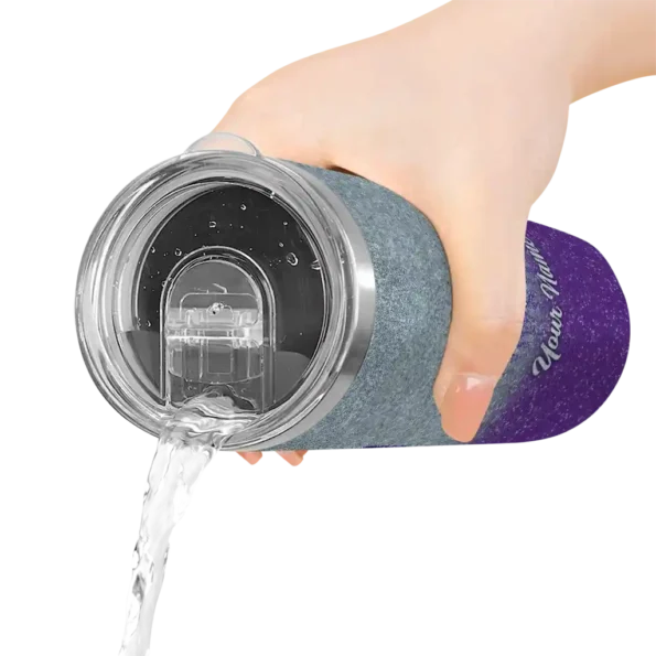 custom sacramento kings sparkle lips purple skinny tumbler latest model.webp