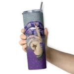 custom sacramento kings sparkle lips purple skinny tumbler best selling 1.webp