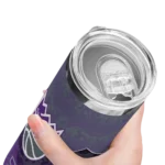 custom sacramento kings spiral burst print purple skinny tumbler best selling 1.webp