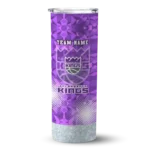 custom sacramento kings starburst tiles purple skinny tumbler best selling.webp