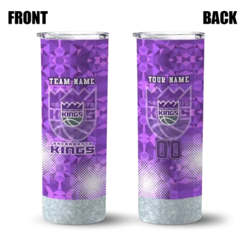 custom sacramento kings starburst tiles purple skinny tumbler fashion forward.webp