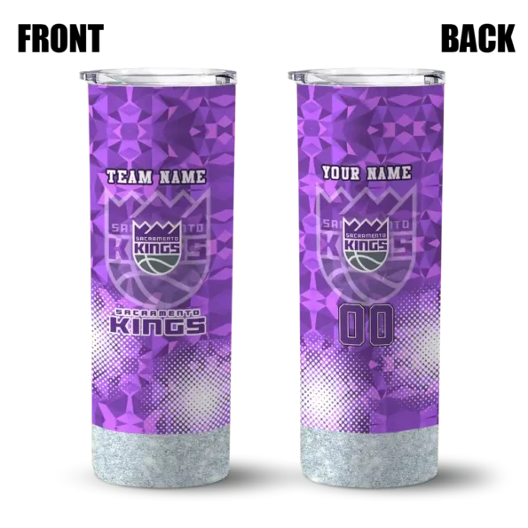 custom sacramento kings starburst tiles purple skinny tumbler fashion forward.webp