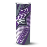 custom sacramento kings web stripes purple white skinny tumbler best selling 1.webp