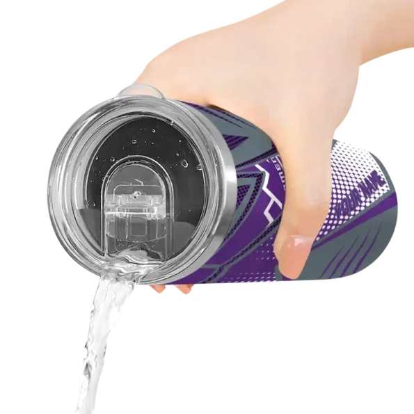 custom sacramento kings web stripes purple white skinny tumbler latest model.webp