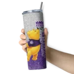 custom sacramento kings winnie the pooh purple gray skinny tumbler best selling 1.webp
