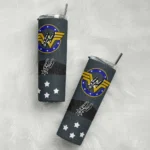 custom san antonio spurs star cluster silver skinny tumbler best selling 1.webp