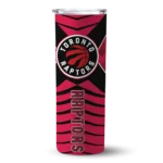 custom toronto raptors camo texture red skinny tumbler best selling 1.webp