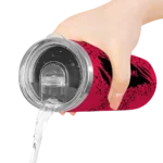 custom toronto raptors star pop red black skinny tumbler best selling 1.webp