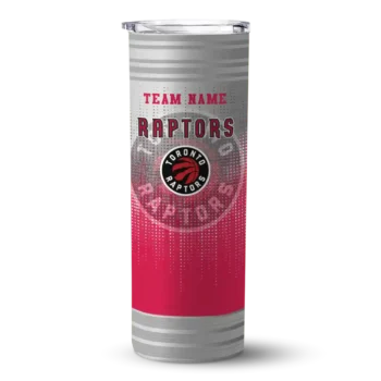 custom toronto raptors swirl texture red skinny tumbler best selling 1.webp