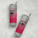 custom toronto raptors swirl texture red skinny tumbler best selling 1.webp