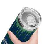 custom utah jazz camo streak navy skinny tumbler best selling 1.webp