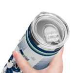 custom utah jazz snoopy dog navy white skinny tumbler best selling 1.webp