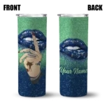custom utah jazz sparkle lips navy skinny tumbler best selling 1.webp
