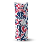 custom washington wizards claw marks blue white skinny tumbler best selling 1.webp