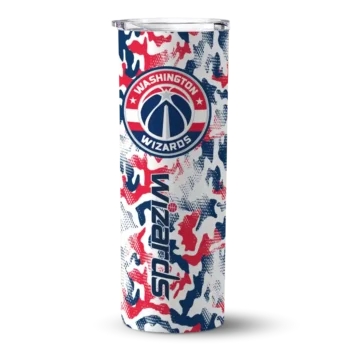 custom washington wizards claw marks blue white skinny tumbler best selling 1.webp