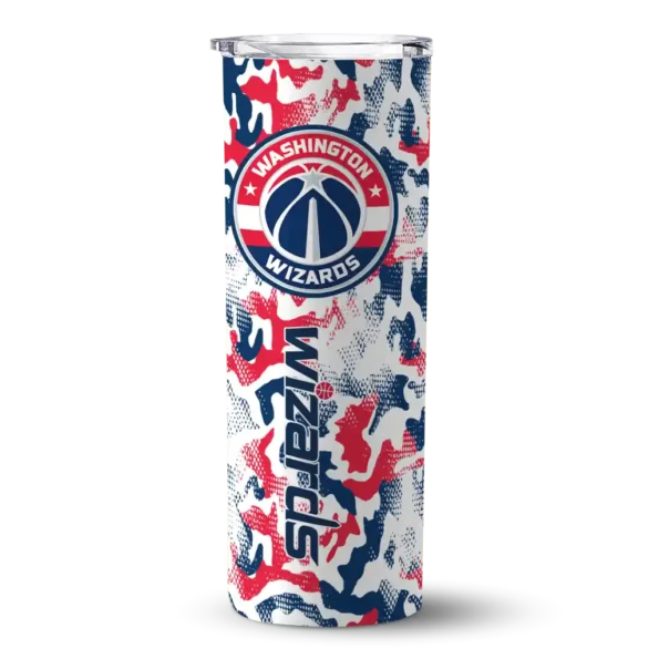 custom washington wizards claw marks blue white skinny tumbler best selling 1.webp