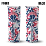 custom washington wizards claw marks blue white skinny tumbler best selling 1.webp