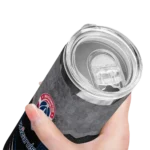 custom washington wizards hexagon honeycomb blue black skinny tumbler best selling 1.webp