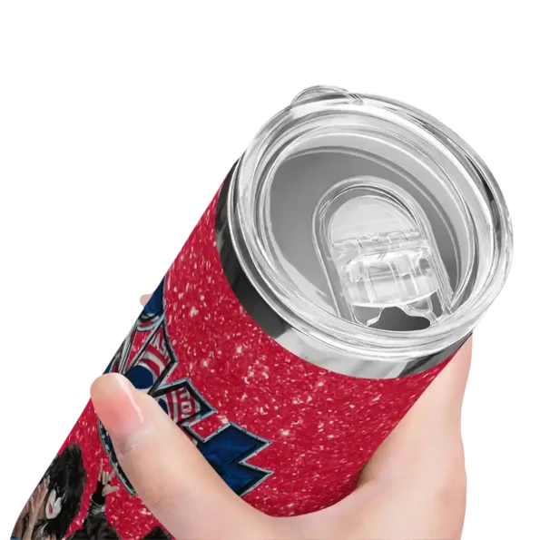 custom washington wizards kiss band red skinny tumbler high quality.webp