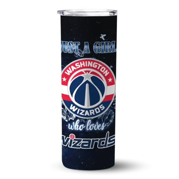 custom washington wizards rose romance blue black skinny tumbler best selling 1.webp