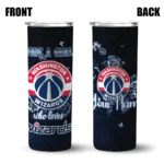 custom washington wizards rose romance blue black skinny tumbler best selling 1.webp