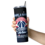 custom washington wizards rose romance blue black skinny tumbler best selling 1.webp