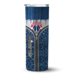 custom washington wizards sparkle drip blue skinny tumbler best selling 1.webp