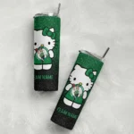 customized boston celtics hello kitty green black skinny tumbler best selling 1.webp