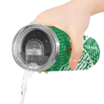 customized boston celtics monogram burst green white skinny tumbler best selling 1.webp