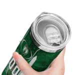 customized boston celtics stacked diamond green skinny tumbler best selling 1.webp