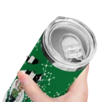 customized boston celtics star pop green black skinny tumbler best selling 1.webp