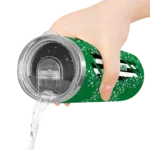customized boston celtics star pop green black skinny tumbler best selling 1.webp