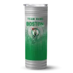 customized boston celtics swirl texture green skinny tumbler best selling 1.webp