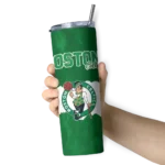customized boston celtics torn band green white skinny tumbler best selling 1.webp