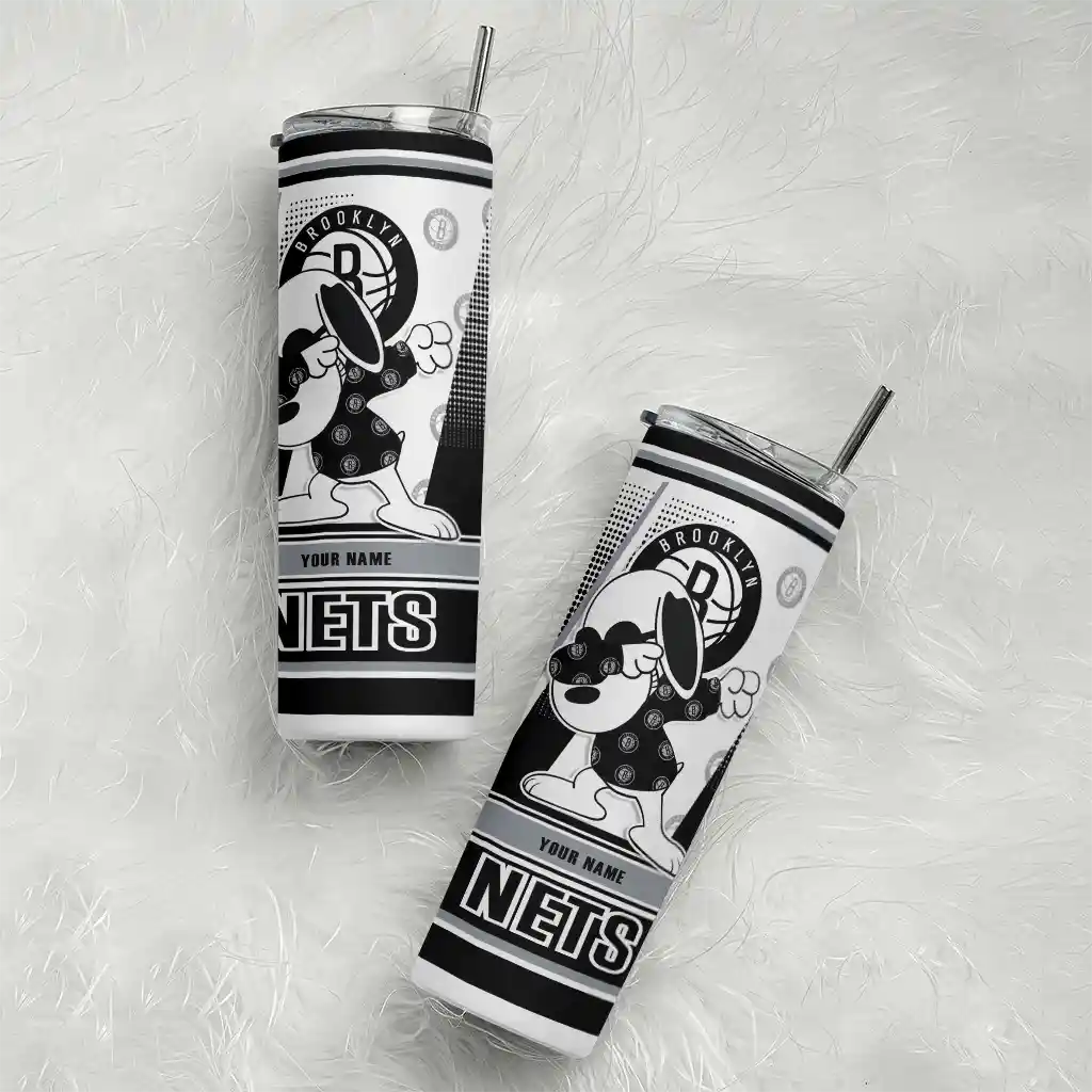 customized brooklyn nets snoopy dog black white skinny tumbler top rated 1.webp customized brooklyn nets snoopy dog black white skinny tumbler top rated 1.webp