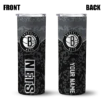 customized brooklyn nets spiral burst print black skinny tumbler best selling 1.webp