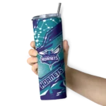 customized charlotte hornets helmet clash teal skinny tumbler best selling 1.webp