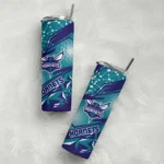 customized charlotte hornets helmet clash teal skinny tumbler best selling 1.webp