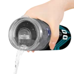 customized charlotte hornets hexagon honeycomb teal black skinny tumbler best selling 1.webp