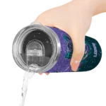 customized charlotte hornets kiss band purple skinny tumbler best selling 1.webp