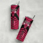 customized chicago bulls camo texture red skinny tumbler best selling 1.webp